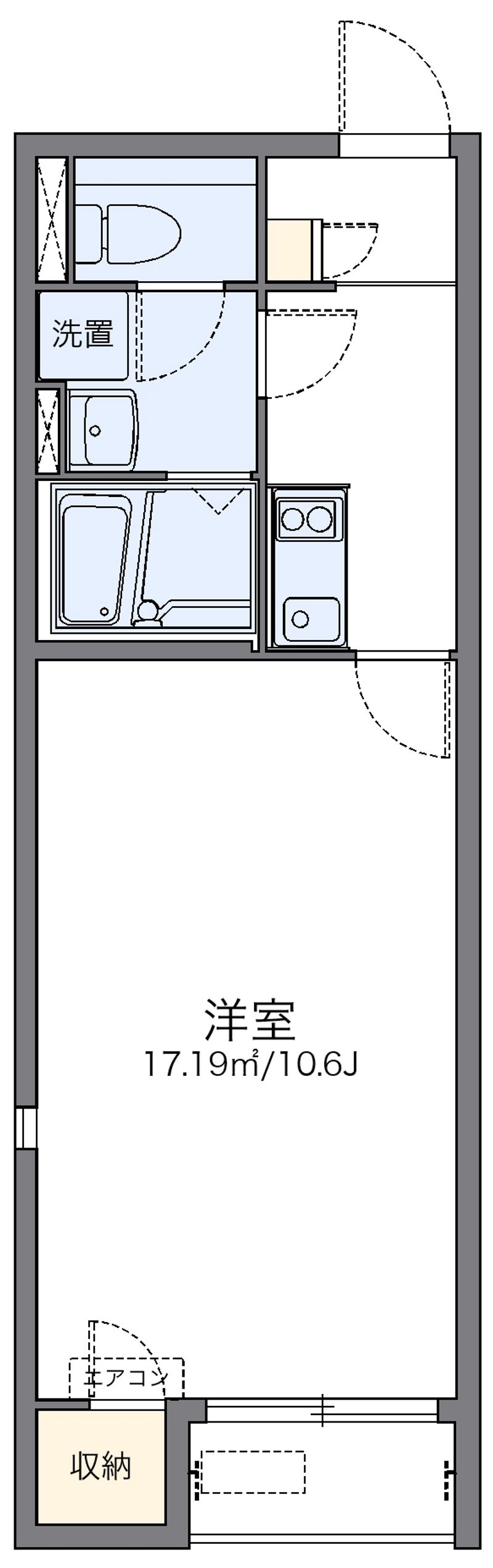 LEONEXT Asuka II Floor plan