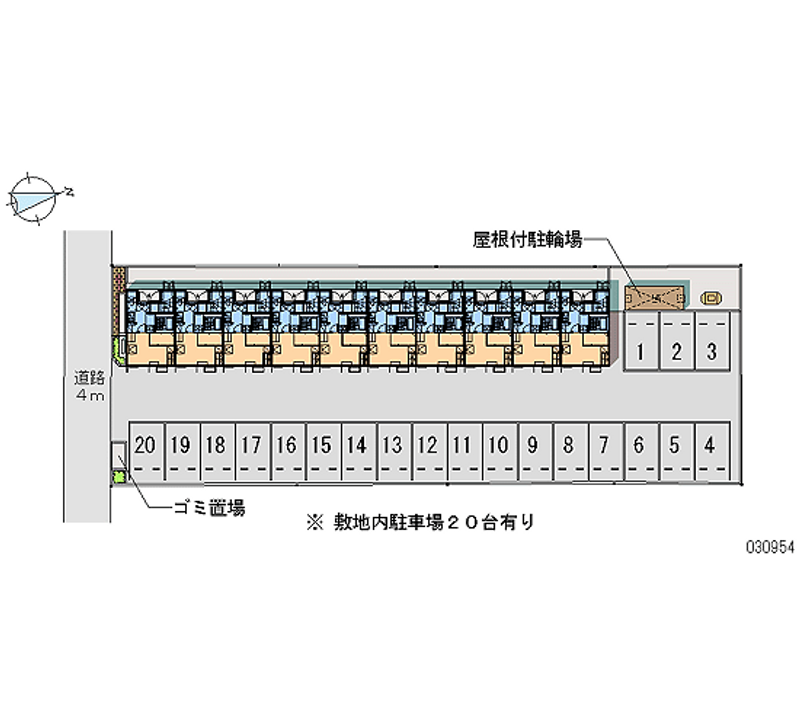 30954月租停车场