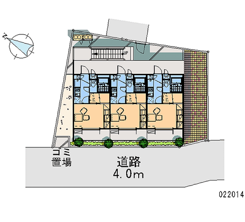 レオパレス京島 区画図