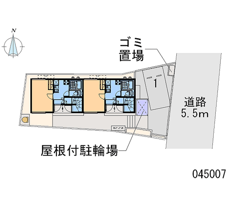 レオネクストＷＩＳＨ 区画図