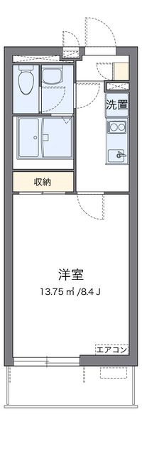 クレイノプラテリーアⅢ 間取り図