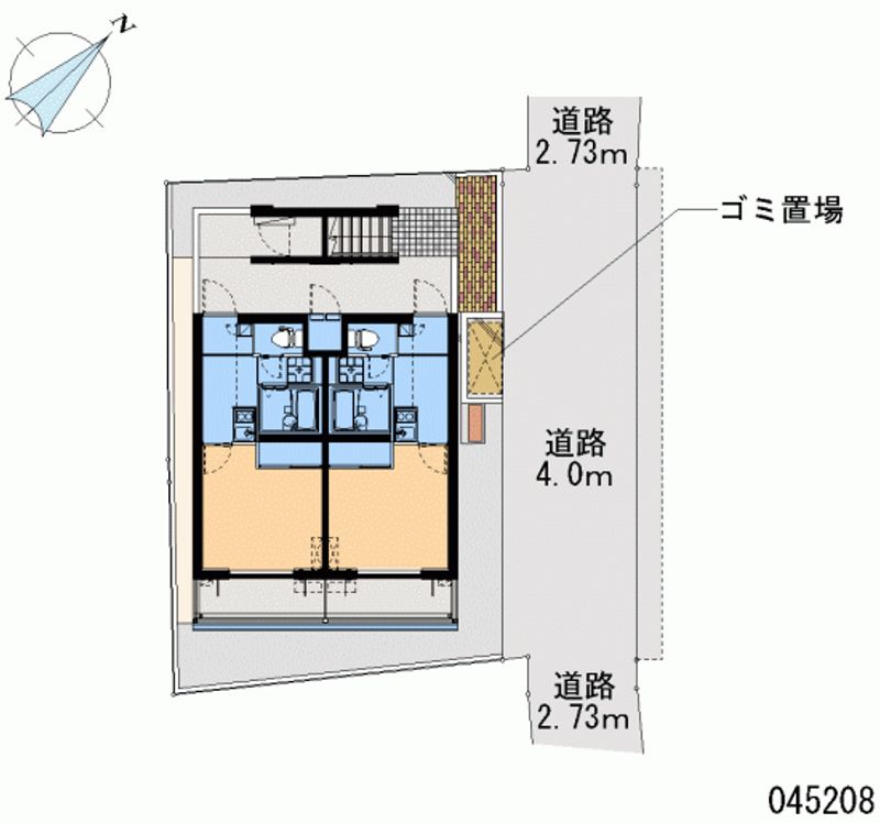 レオパレスソフィア　参番館 区画図