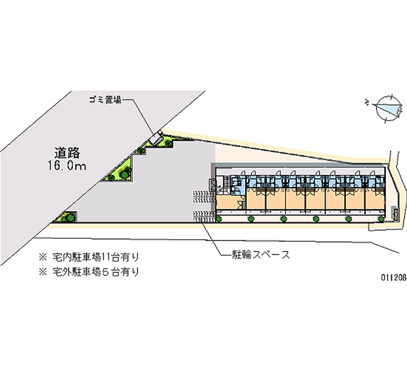 11208月租停車場