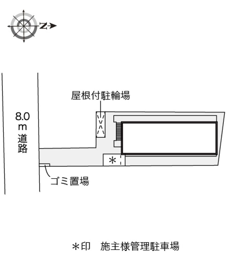 レオパレスＴＡＢＡＴＡ　パーク 配置図