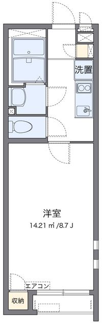 クレイノリバティアークレイワ 間取り図