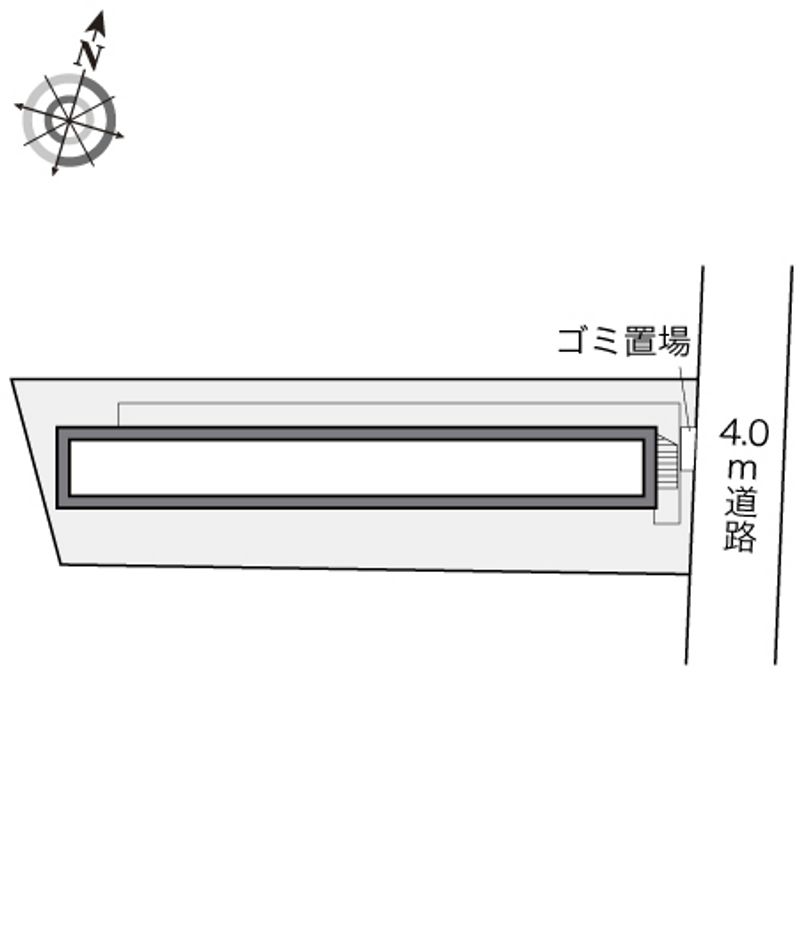 レオパレスＲＯＯＳＴ 配置図