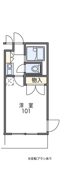 レオパレス武庫荘北 間取図