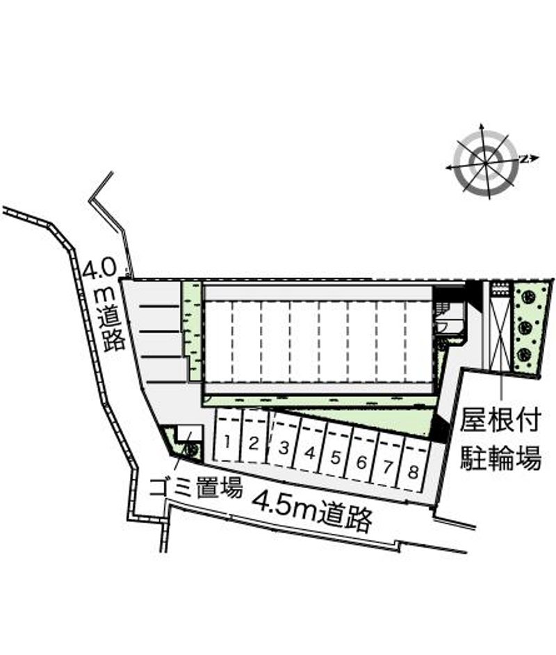 レオパレスコンフォートマック 配置図