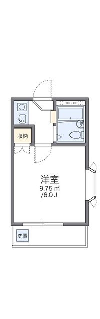 レオパレス豊橋 間取り図