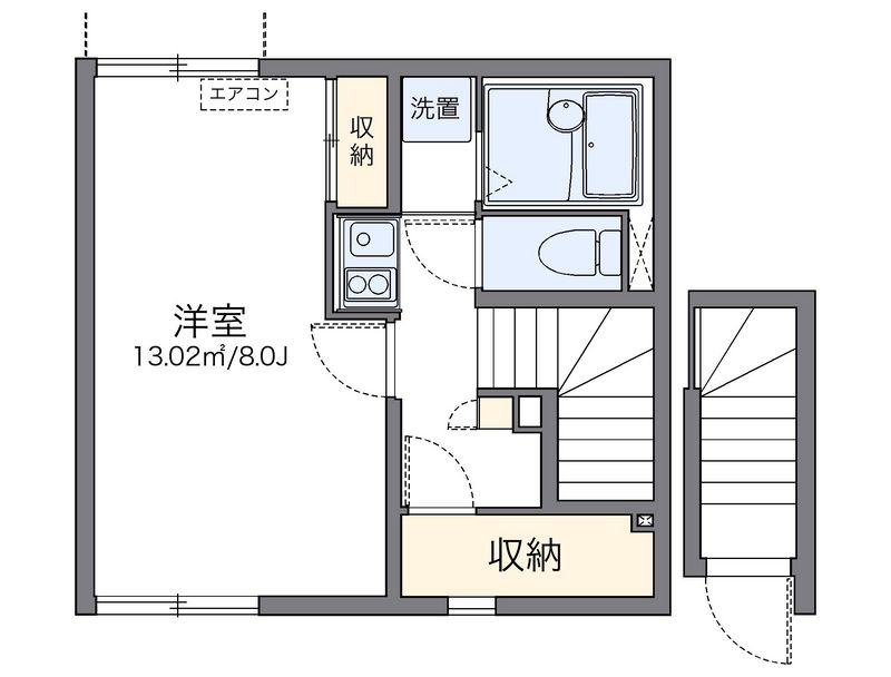 レオネクストあたご 間取り