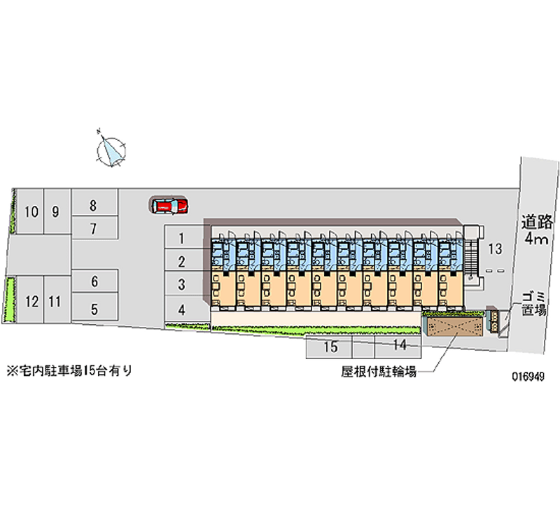 16949月租停车场