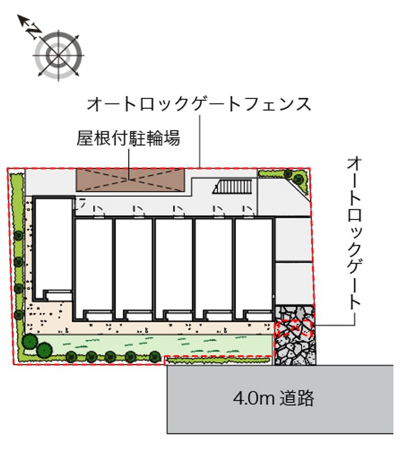 レオネクストエムエスケイⅢ 配置図
