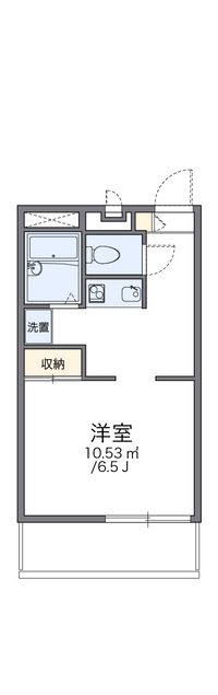 レオパレスマタドール 間取り図