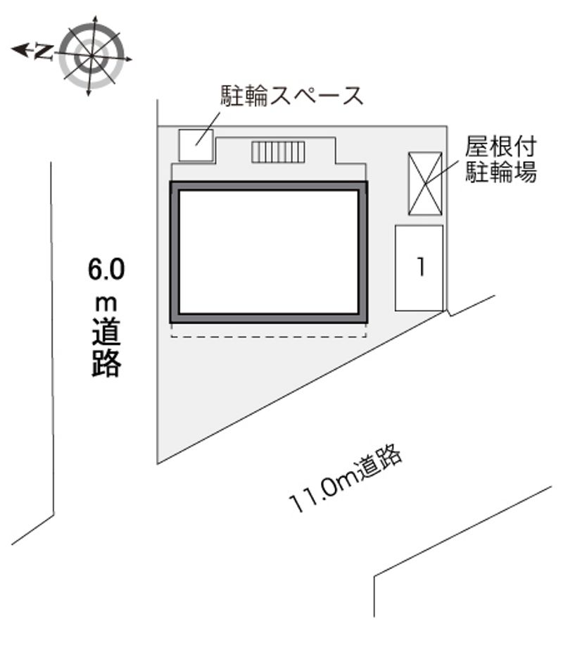 レオパレスセントラルアベニュー 配置図