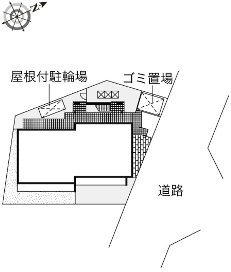 レオパレスヴァンルミエール 配置図