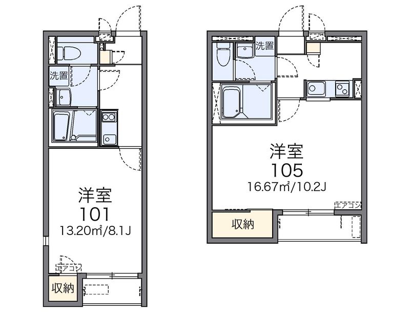 レオネクストグランベルク毛呂 間取図