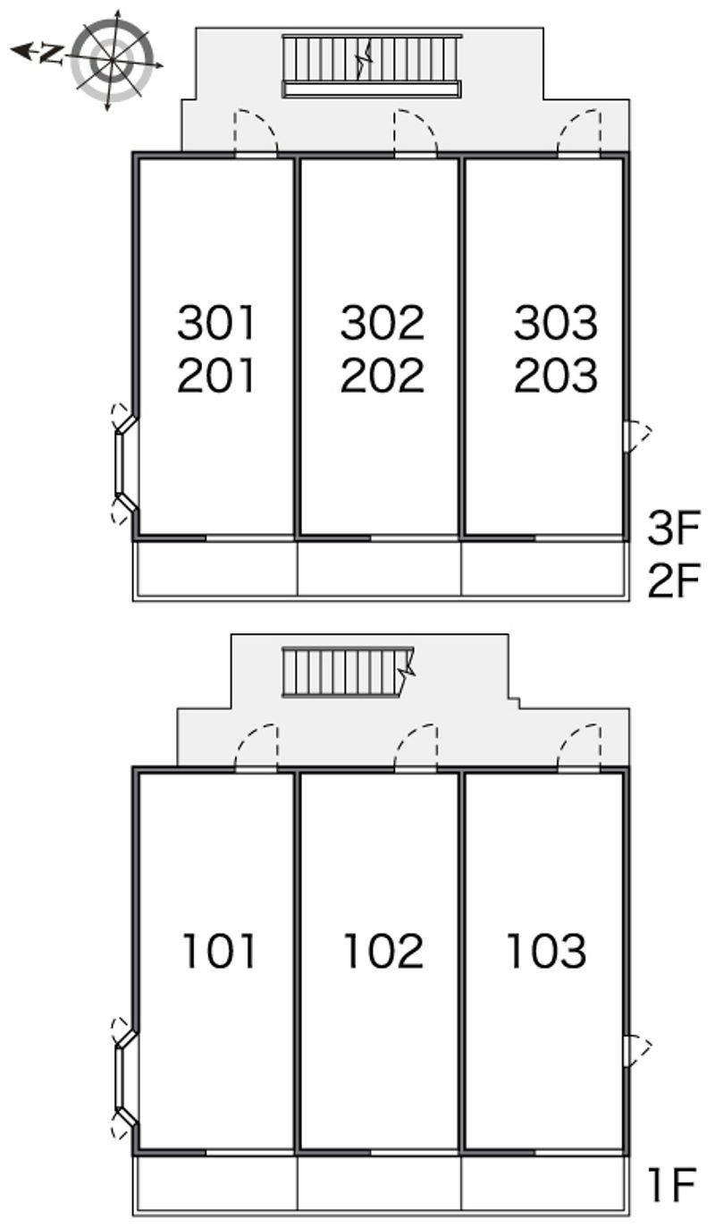 LEONEXT Otorii Floor plan layout diagram