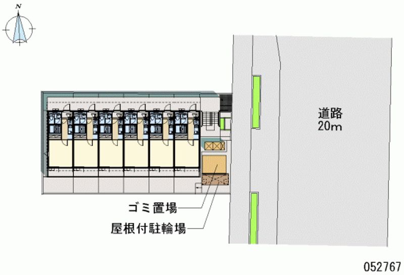 レオネクスト藤仁　並木 区画図