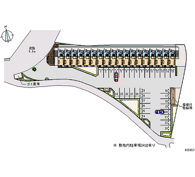 25657 Monthly parking lot