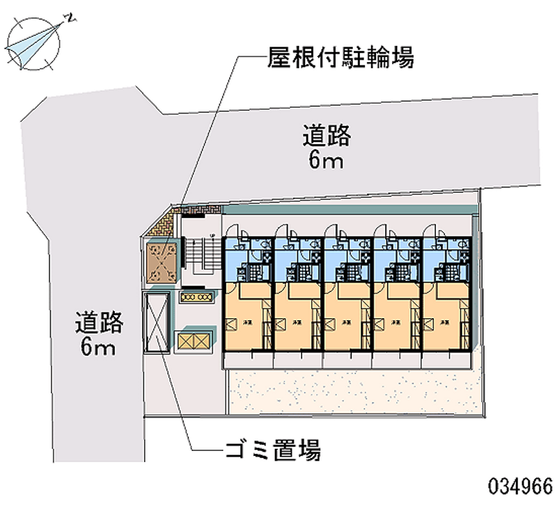 レオパレスフィガロ 区画図