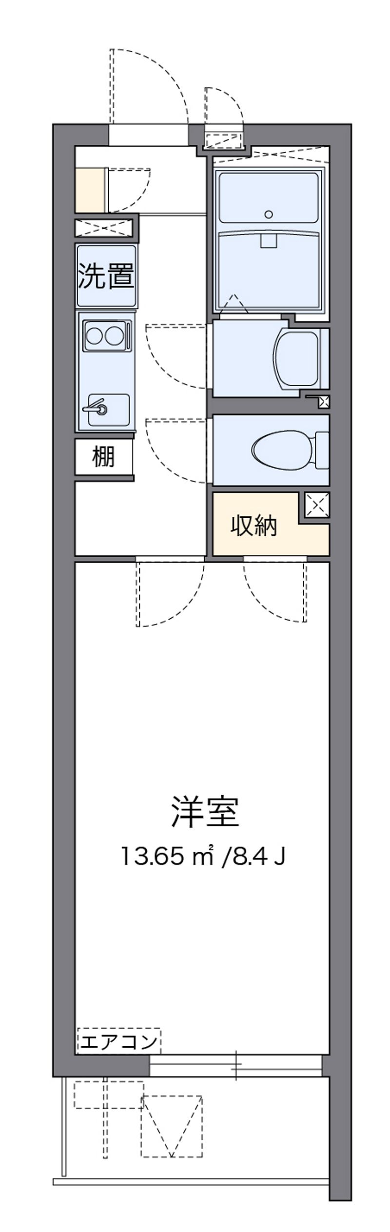 クレイノツインダイヤ 間取図