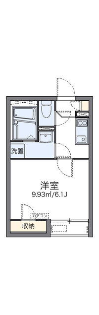 レオネクストエルヴィータⅡ 間取り図