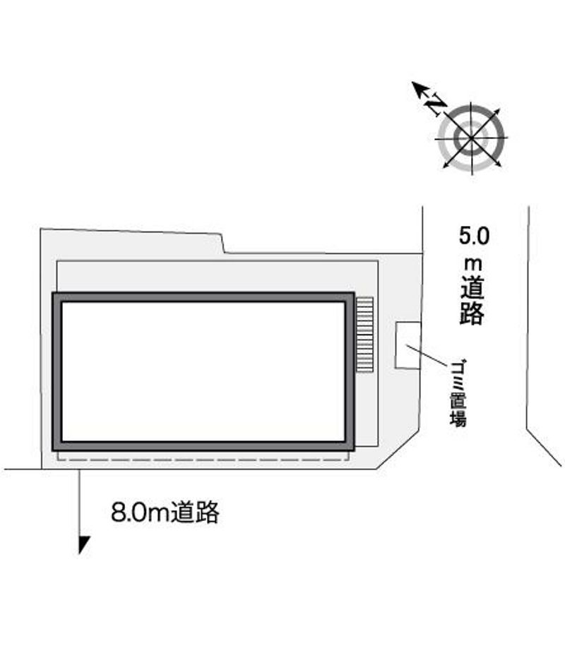 レオパレスモゼーム 配置図