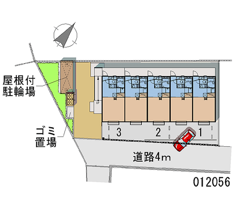 12056 Monthly parking lot