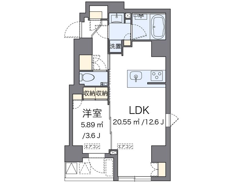 ＬＯＶＩＥ銀座東 間取図