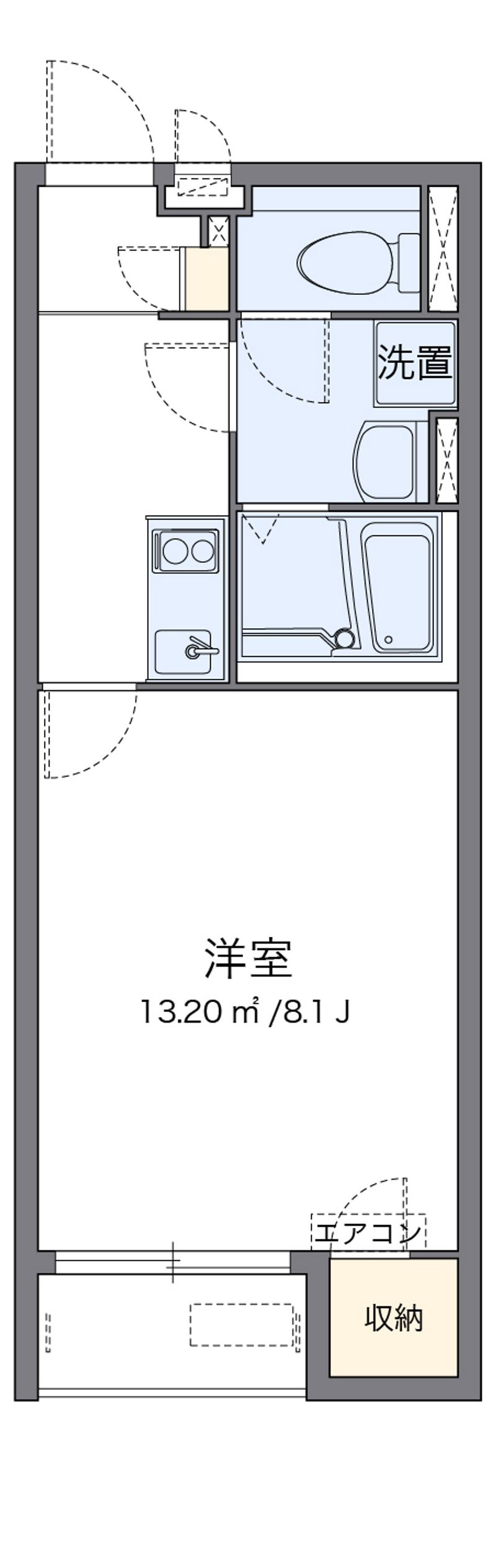 クレイノロイヤル神栖Ⅱ 間取図