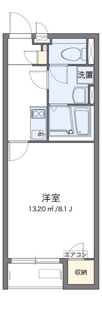 クレイノロイヤル神栖Ⅱ 間取り図