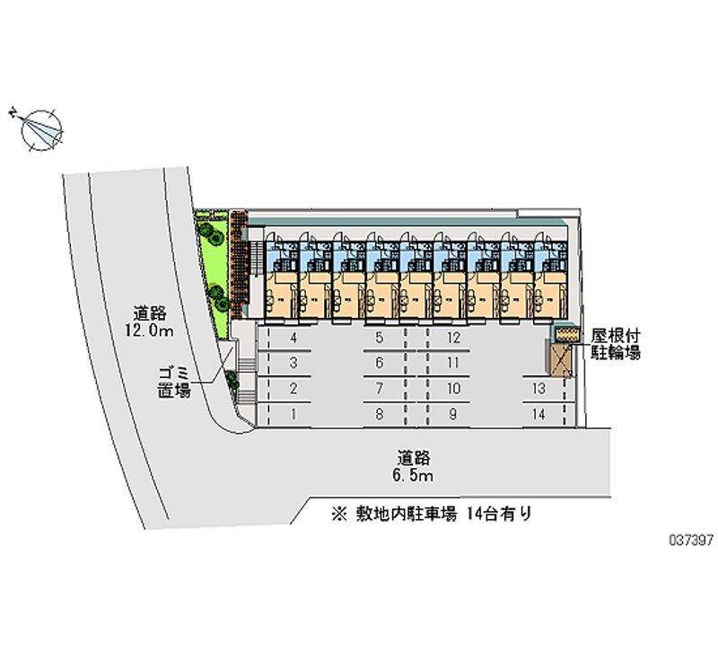 37397 Monthly parking lot