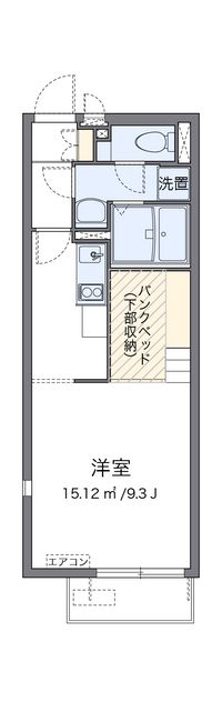 ミランダメゾン　コンフォール 間取り図