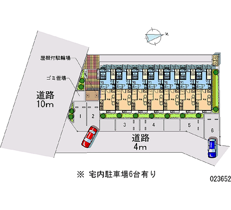 23652 Monthly parking lot