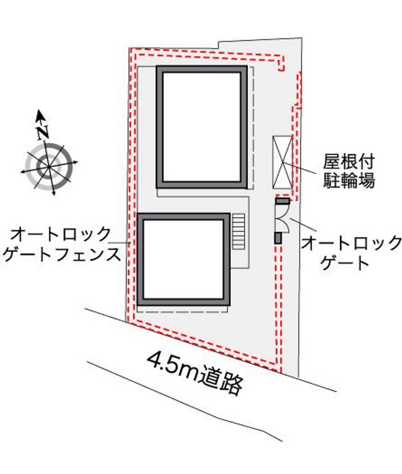 レオパレスセフティ半田 配置図