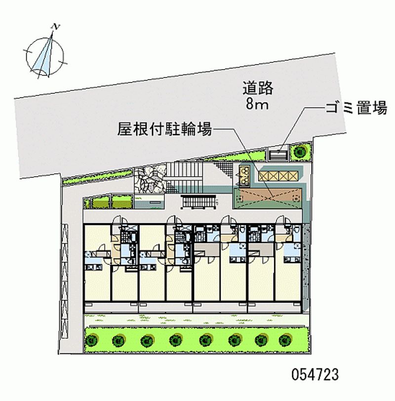 レオネクストカーサ　ドマーニⅡ 区画図