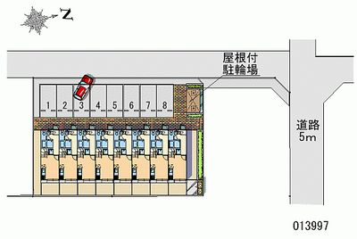 レオパレスくまがい 月極駐車場
