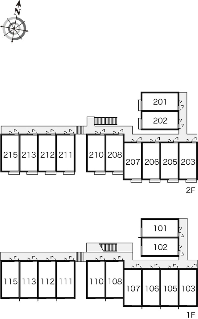 レオパレスＳＥＩＺＡＮ 間取配置図