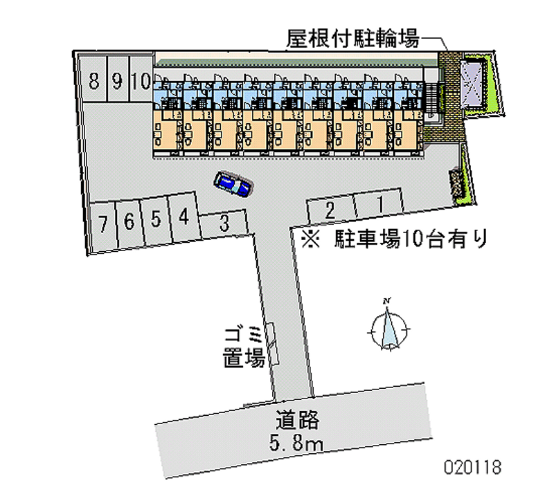 20118 월정액 주차장