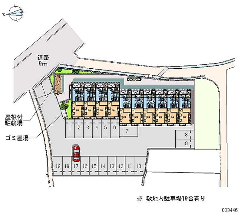 33446 Monthly parking lot