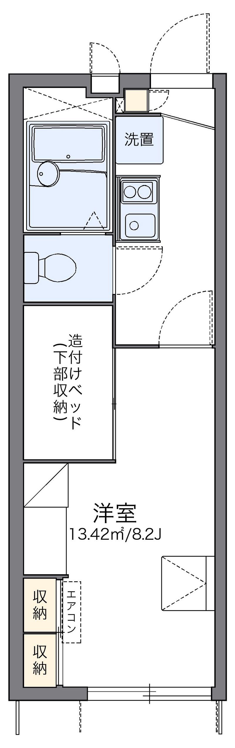leopalace Eclair II Floor plan