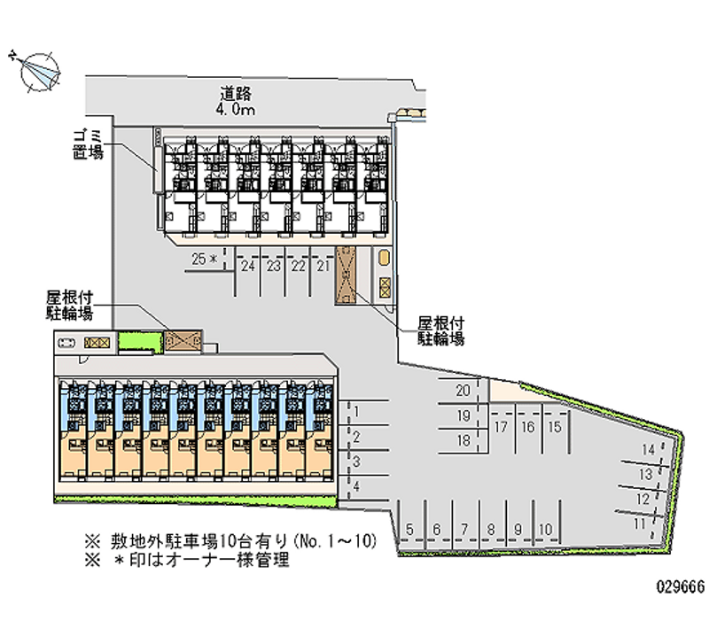 29666 bãi đậu xe hàng tháng