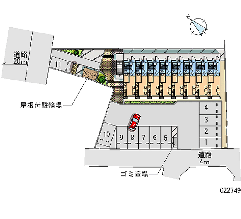 22749月租停車場