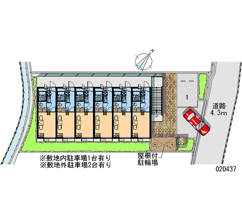 20437月租停车场