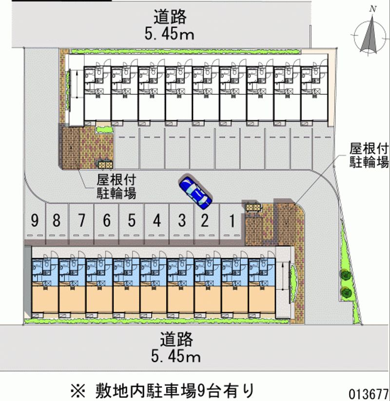 13677 Monthly parking lot