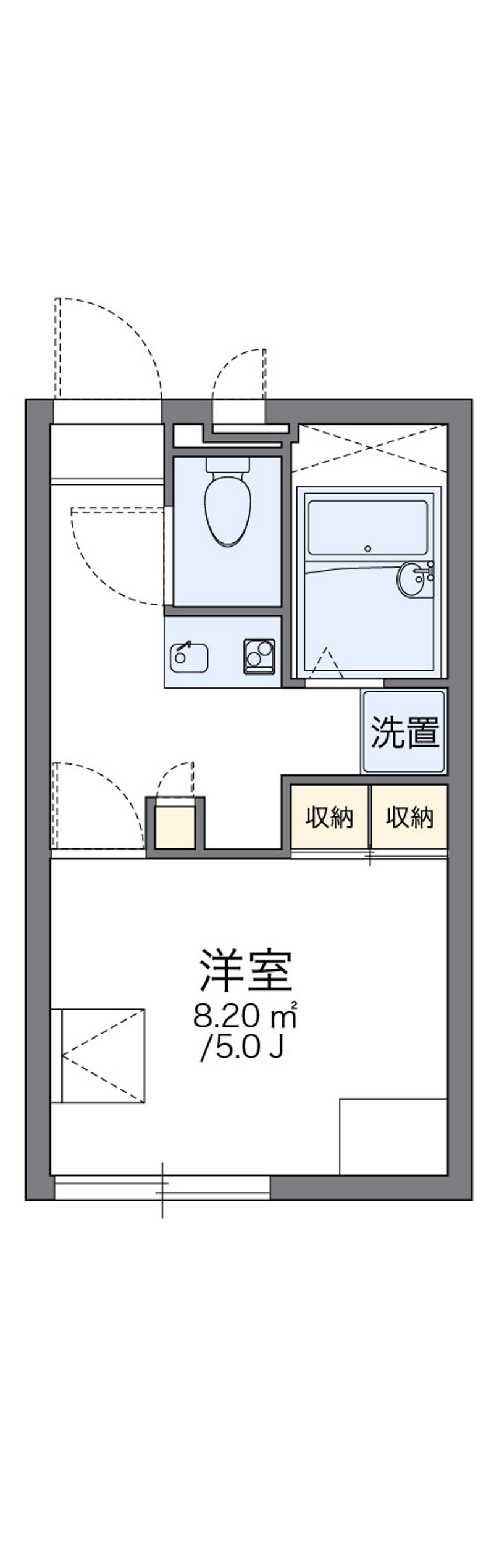 leopalace Izumi 户型图