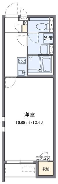 クレイノドミクレール 間取り図