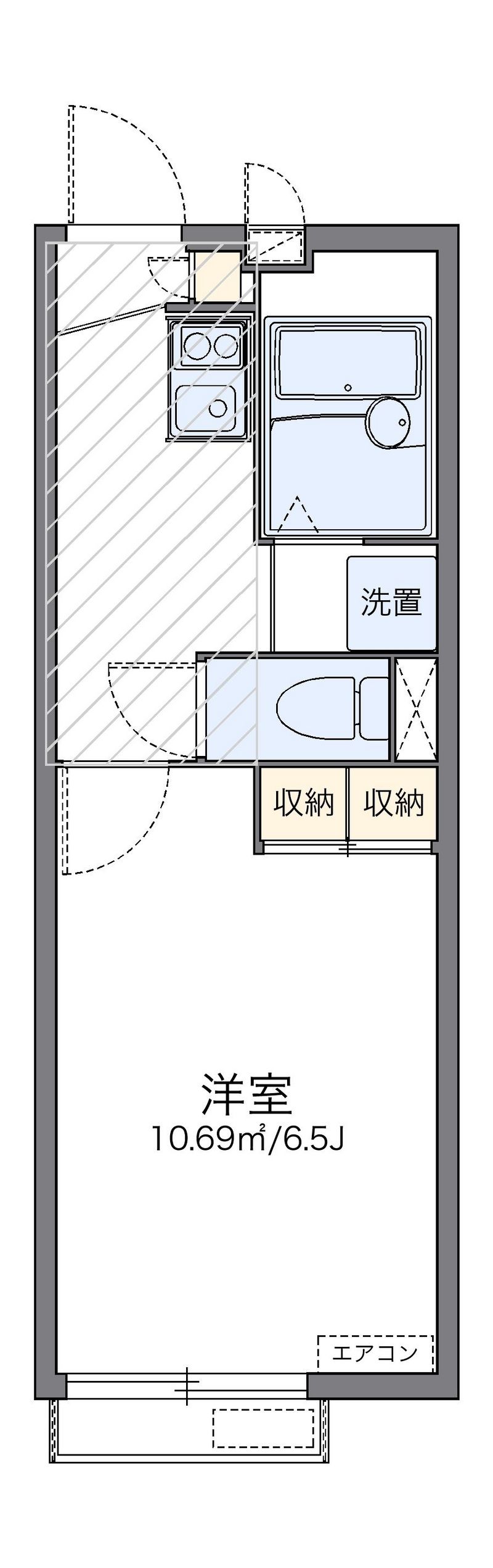 レオパレス宮本相久 間取り