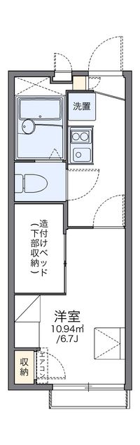 レオパレスＳｉｍｐｌｅ大今里 間取り図