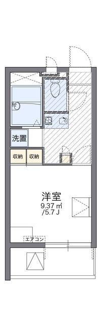 レオパレスＫ　ＡＯＹＡＭＡ 間取り図